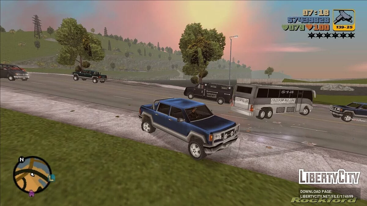 Романтический горизонт / GTA 3