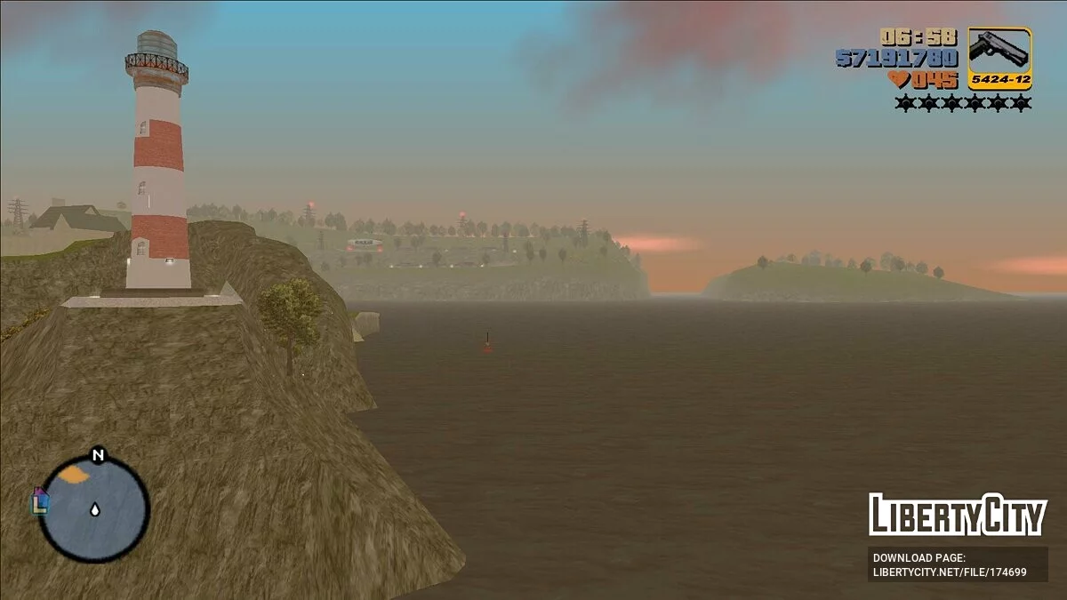 Романтический горизонт / GTA 3