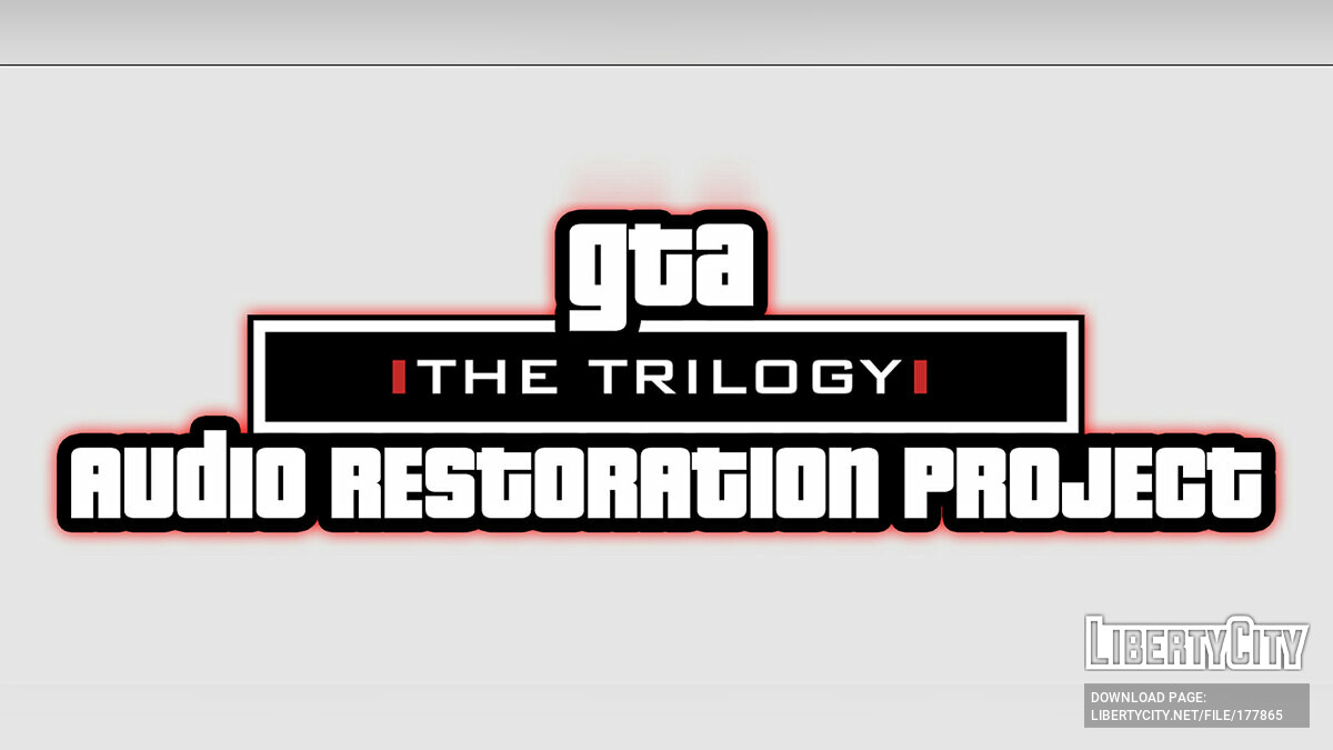 Audio Restoration Project for GTA 3 - Картинка #1