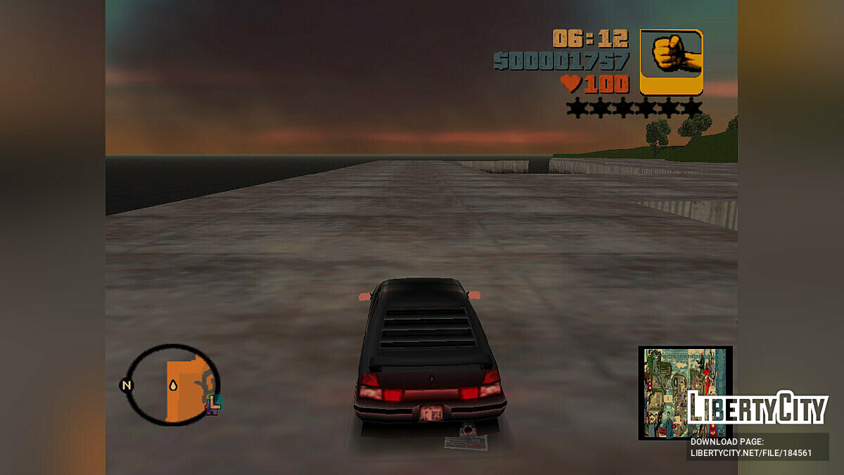 Бесконечная дорога + Super Banshee для GTA 3 - Картинка #2