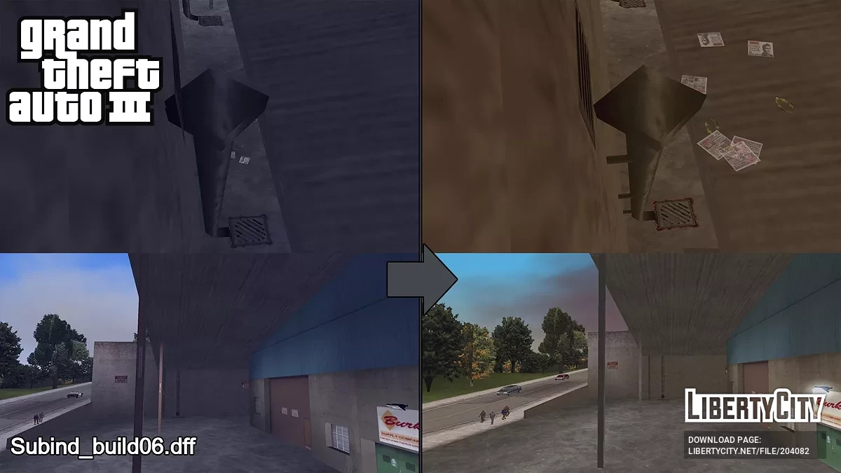 Исправление текстур на моделях (Часть 1) / GTA 3