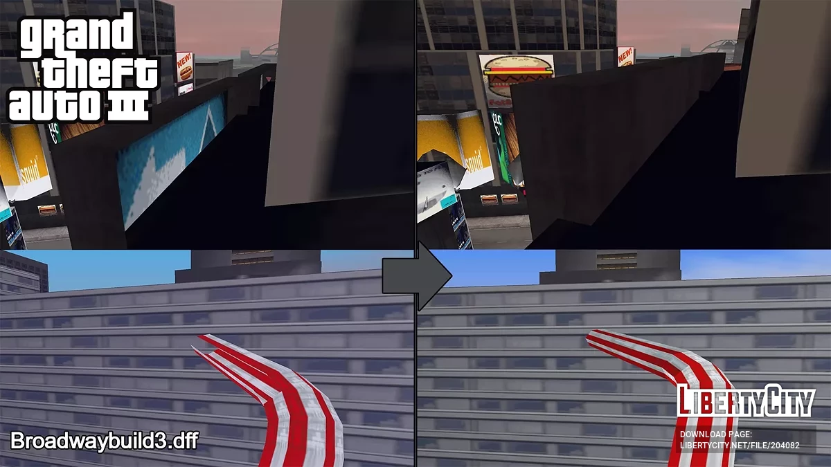 Исправление текстур на моделях (Часть 1) / GTA 3