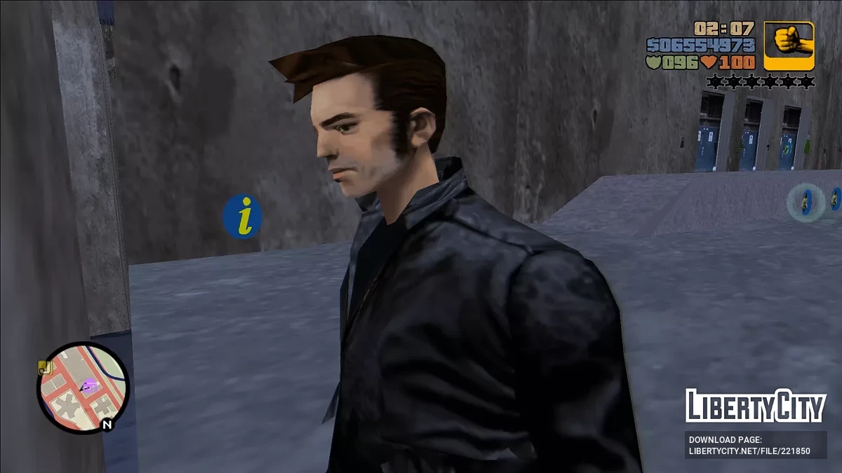 Улучшенная модель Клода / GTA 3