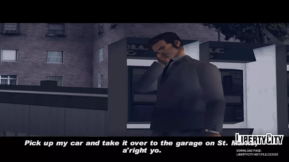 Костюм для Клода / GTA 3