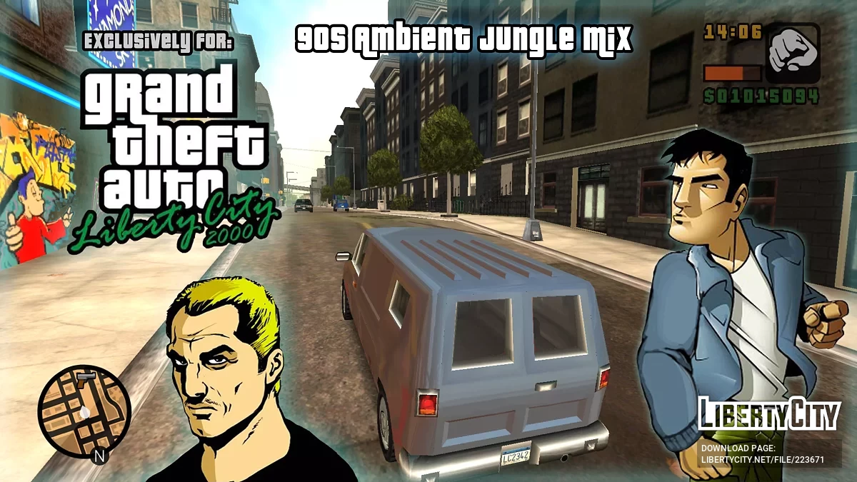 90s Ambient Jungle Mix / GTA 3
