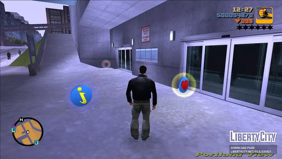Плавные подбирания / GTA 3