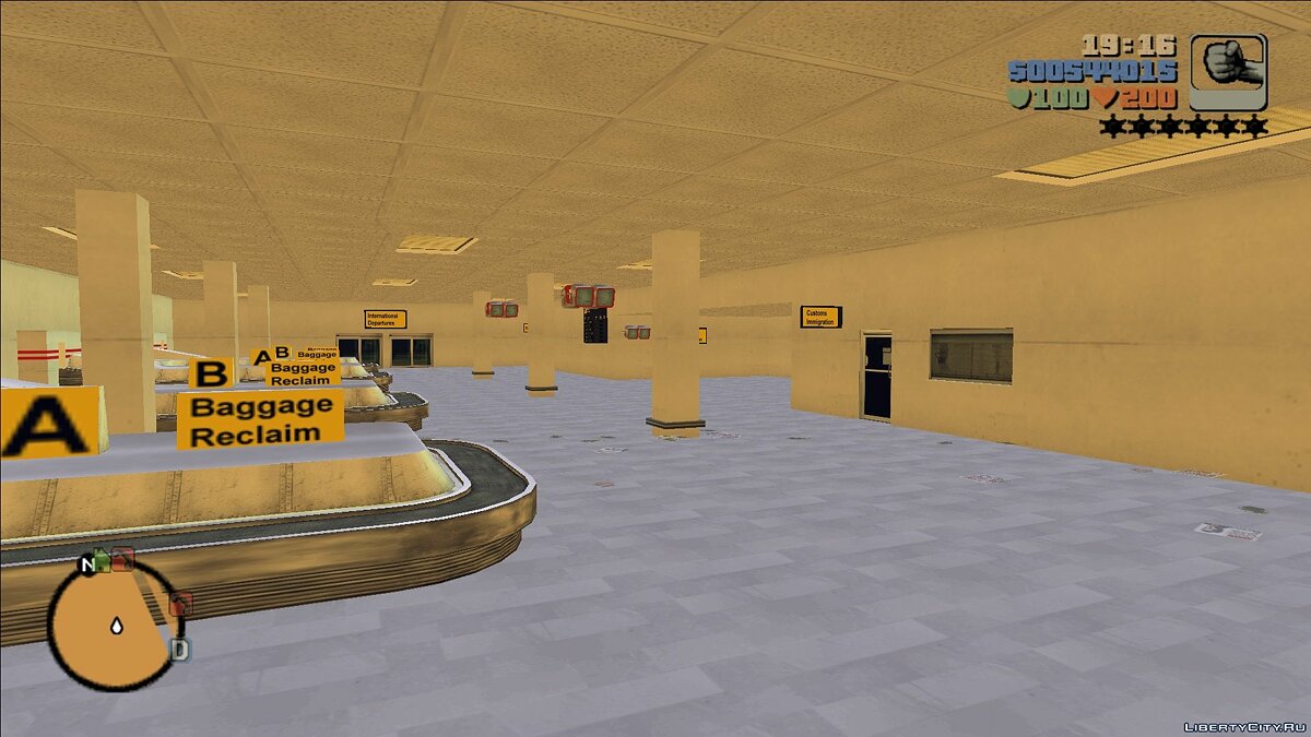 Airport interior from San Andreas for GTA 3 - Картинка #6