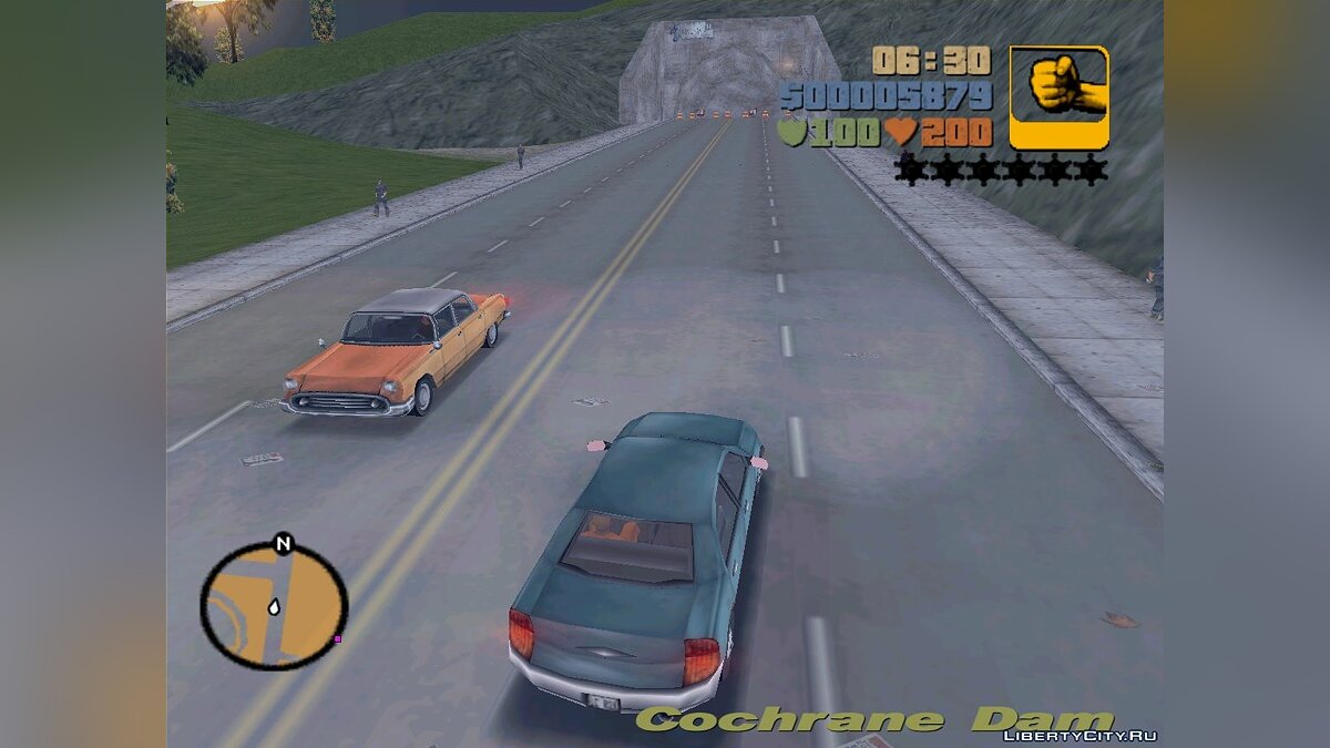 GTA 3 - VC Cars In Action for GTA 3 - Картинка #1