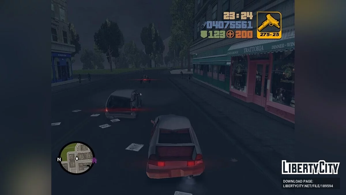 Трафик для GTA 3 Twenty Ten (Liberty City - Armageddon 2010) / GTA 3