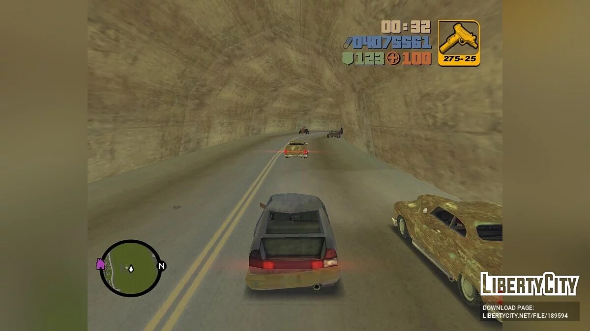 Трафик для GTA 3 Twenty Ten (Liberty City - Armageddon 2010) / GTA 3