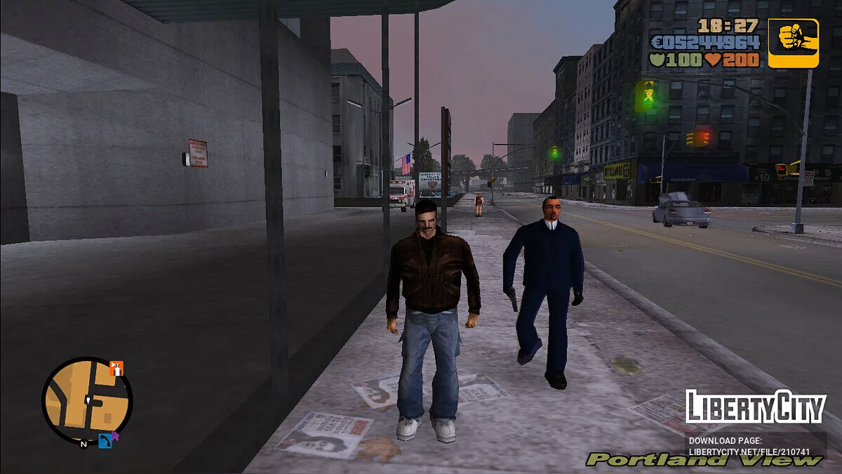 Расширенная банда Форелли / GTA 3