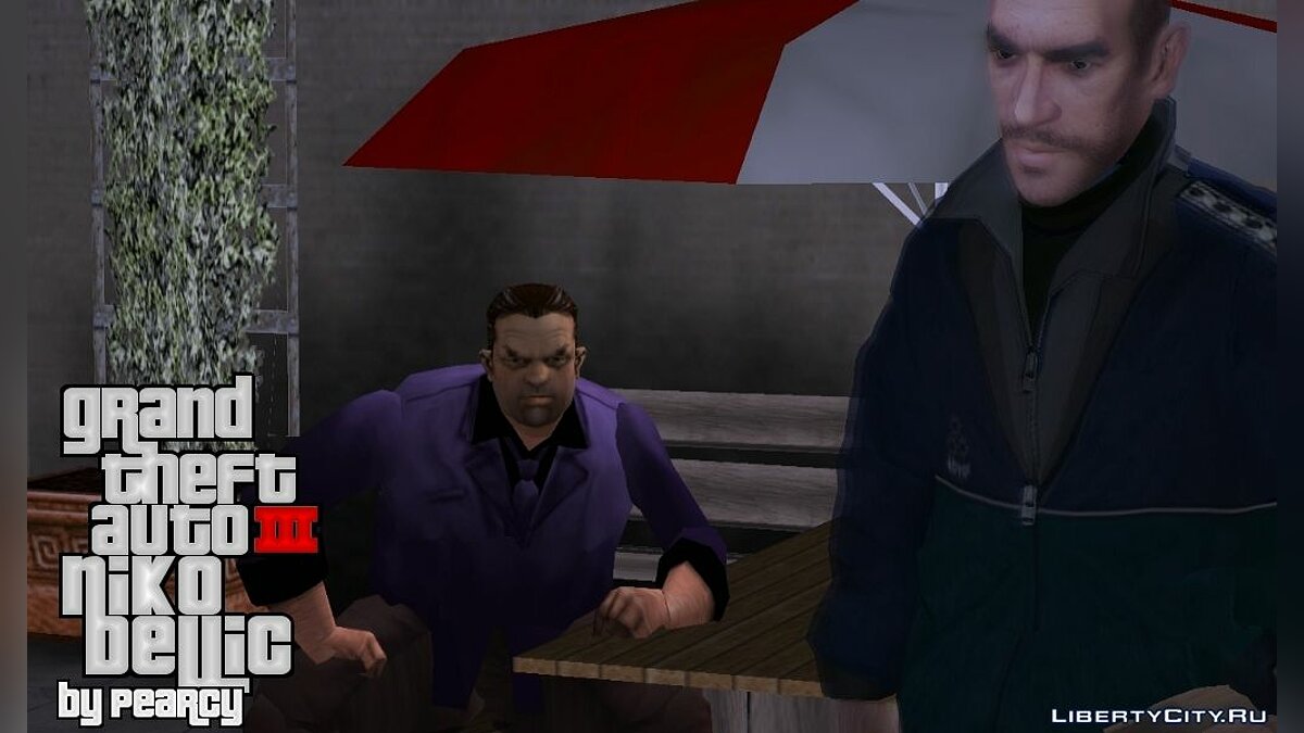 Скачать NIKO BELLIC FOR GTA III для GTA 3