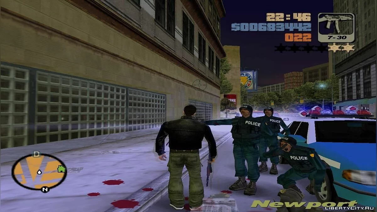 S.W.A.T without glasses / GTA 3