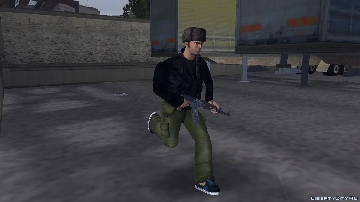 HD Клод в Ушанке / GTA 3