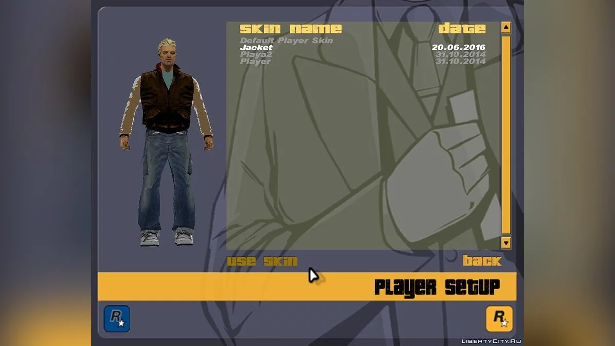 Jacket Skin / GTA 3
