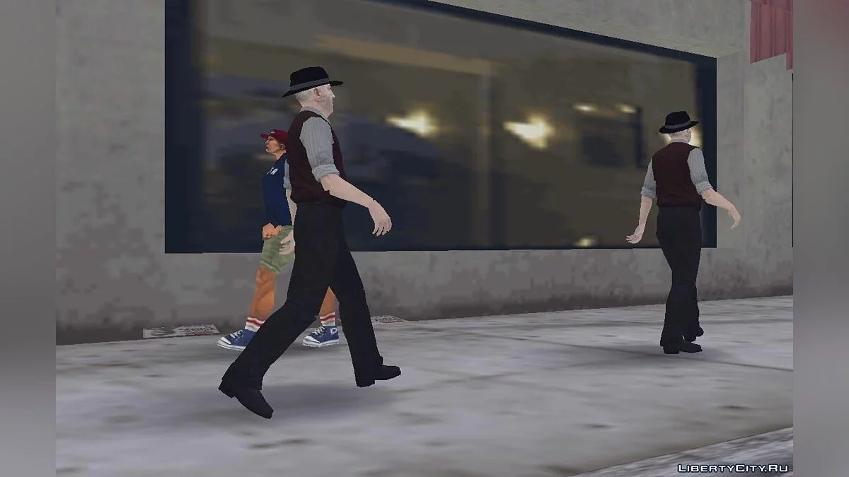 Старик из Saboteur / GTA 3