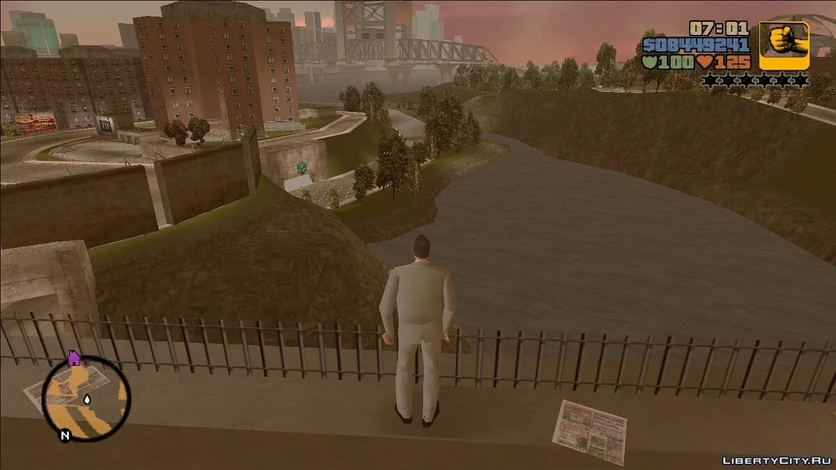Майкл Де Санта в стиле GTA 3 / GTA 3