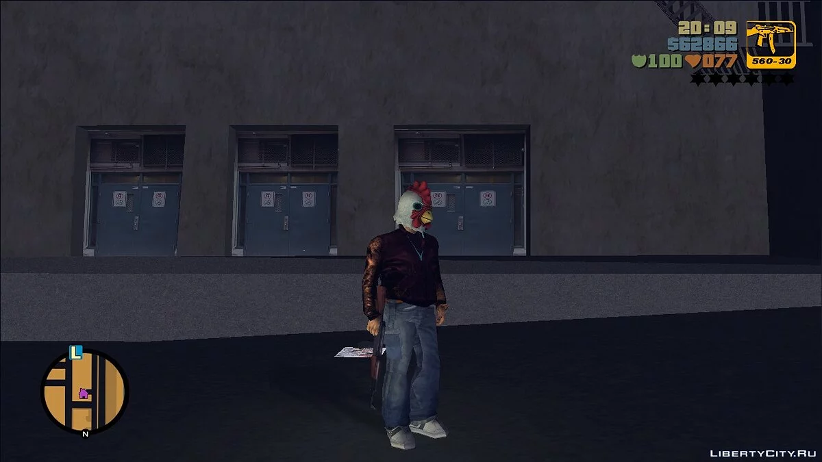 Маска Richard / GTA 3