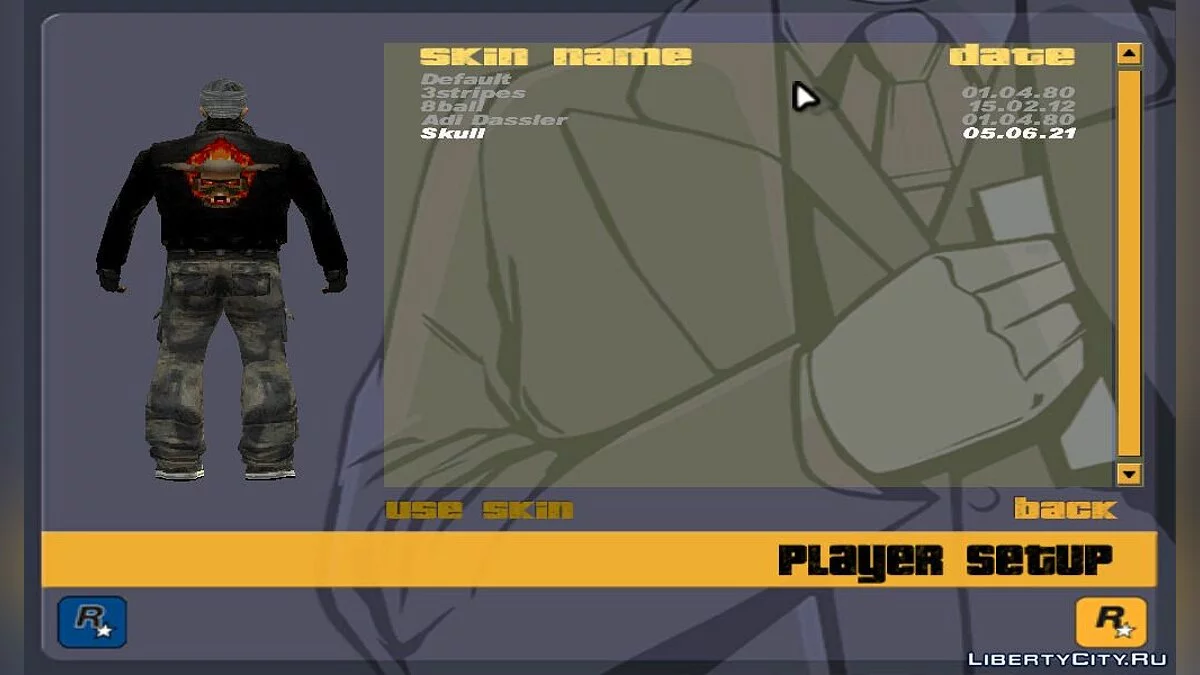 Скин Skull / GTA 3
