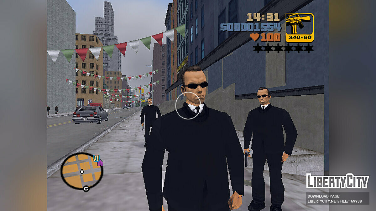 Скачать Agent Smith для GTA 3