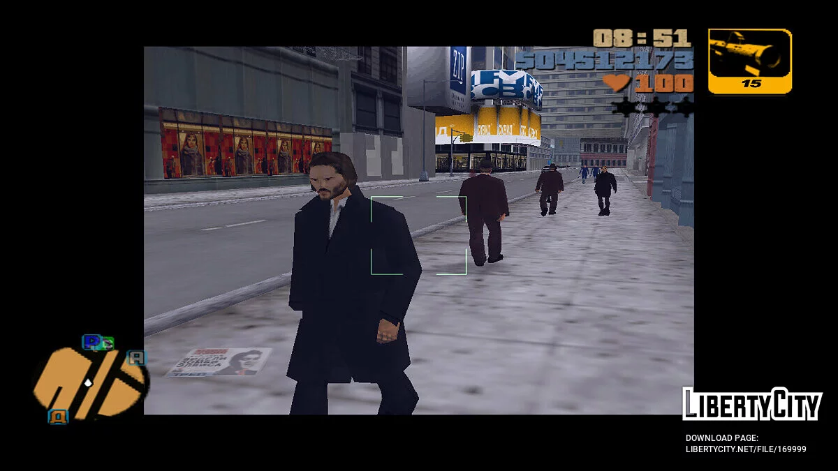 Keanu Reeves / GTA 3