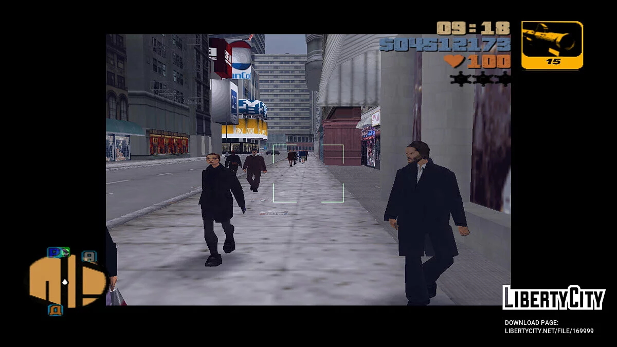 Keanu Reeves / GTA 3