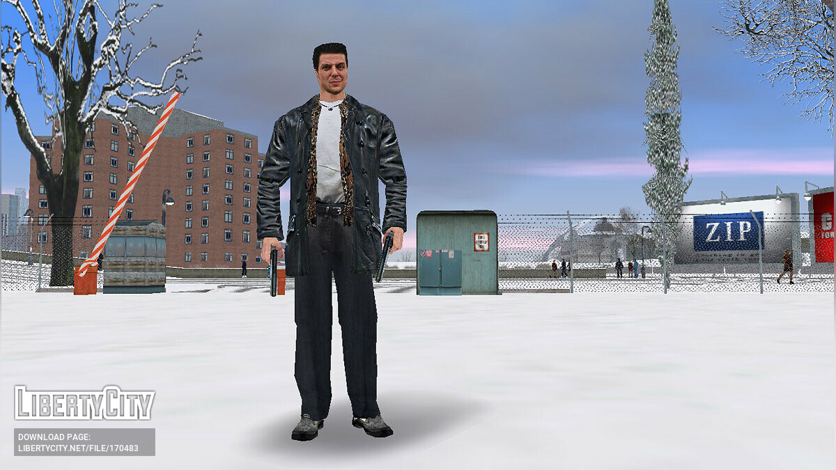 Max Payne for GTA 3 - Картинка #2
