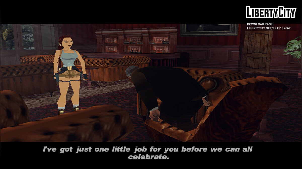 Lara Croft (Tomb Raider 2/3) for GTA 3 - Картинка #3