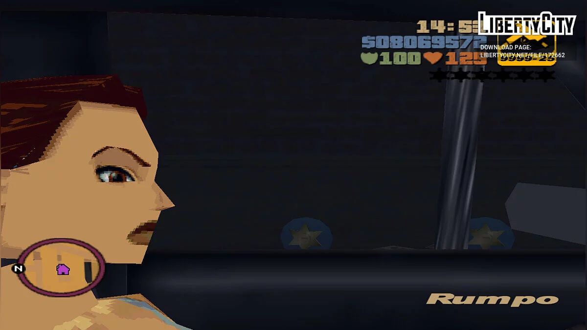 Лара Крофт (Tomb Raider 2/3) / GTA 3