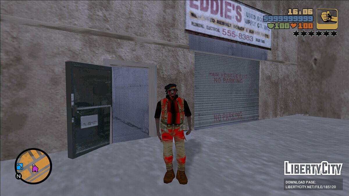 Модели пешеходов-зомби для GTA 3 - Картинка #8