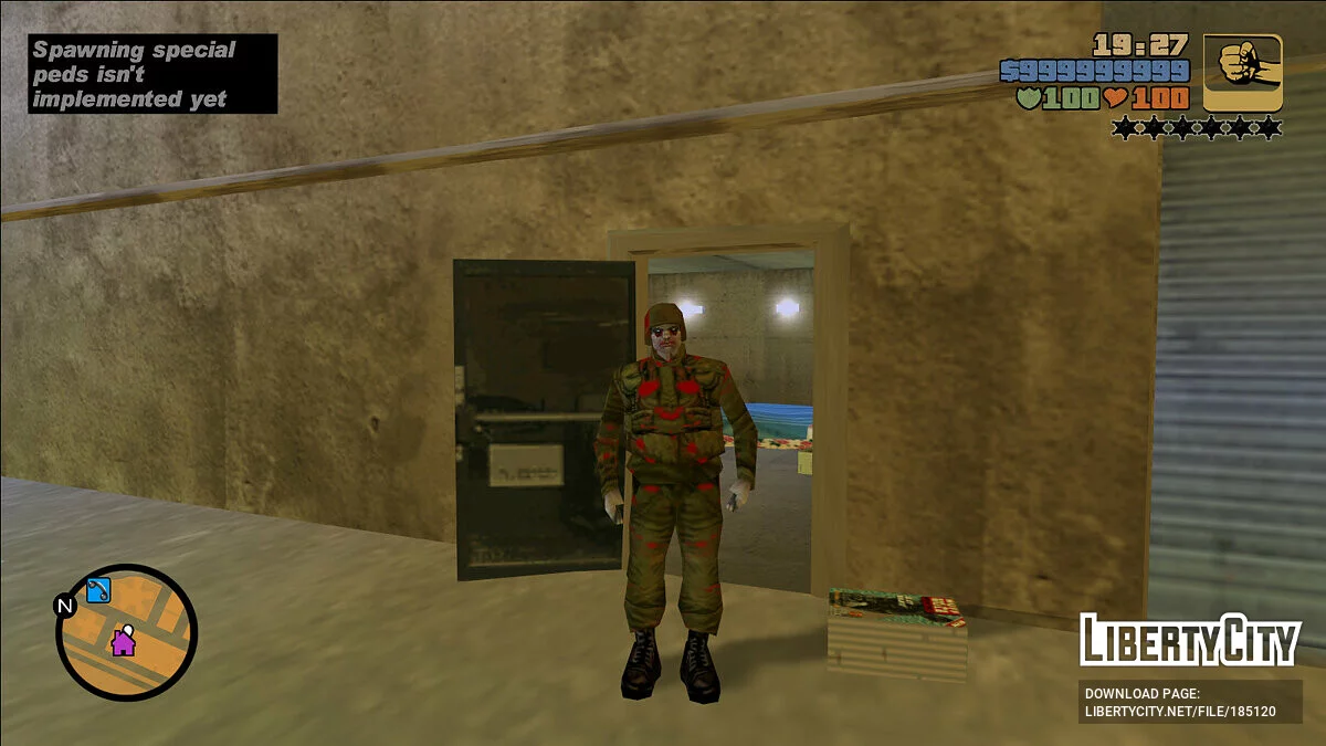 Скины зомби III / GTA 3