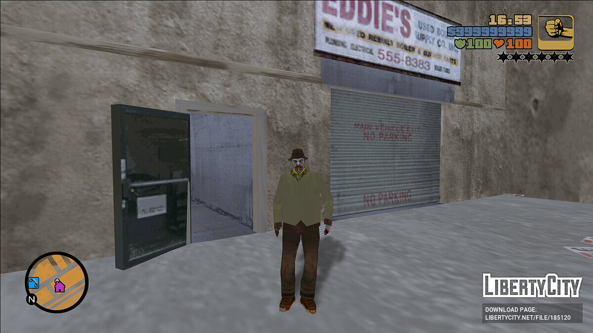 Модели пешеходов-зомби для GTA 3 - Картинка #12