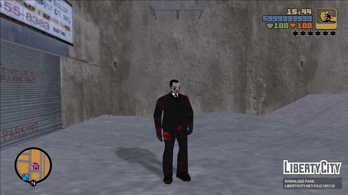 Скины зомби III / GTA 3