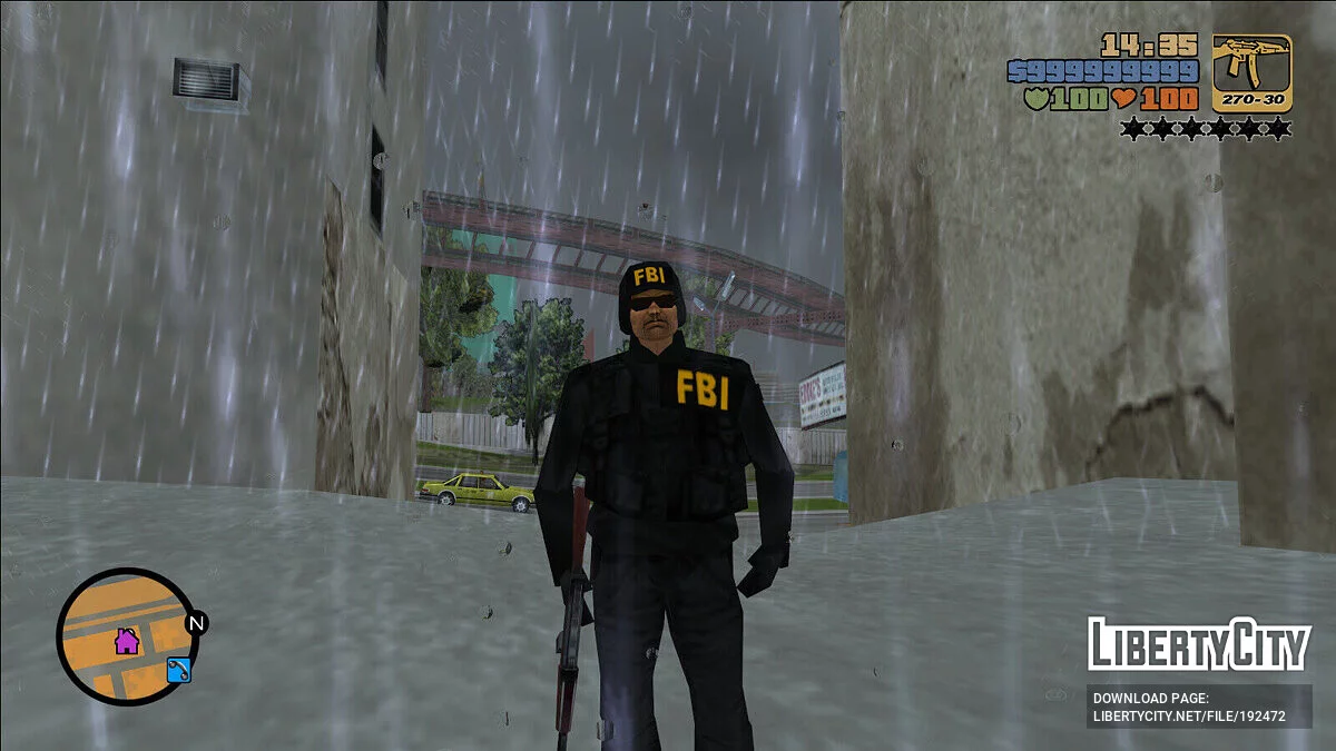 Спецназовец ФБР / GTA 3