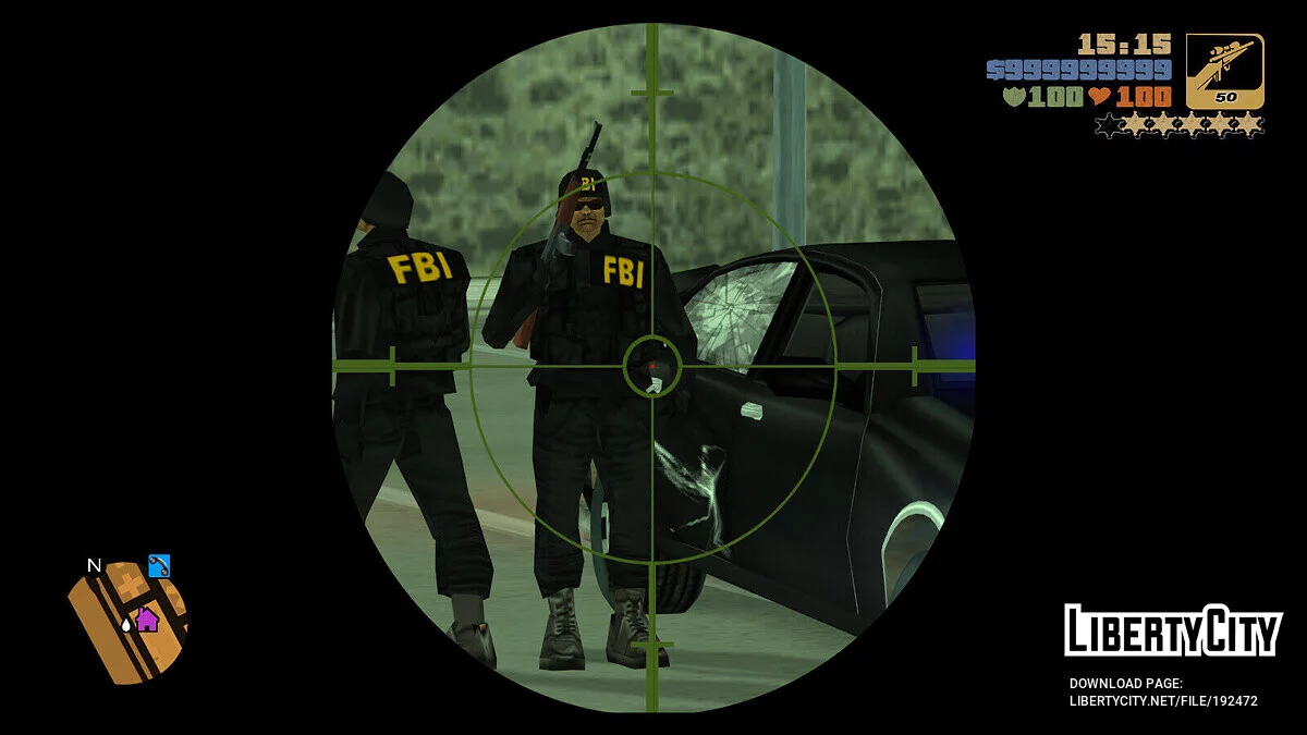 Спецназовец ФБР / GTA 3