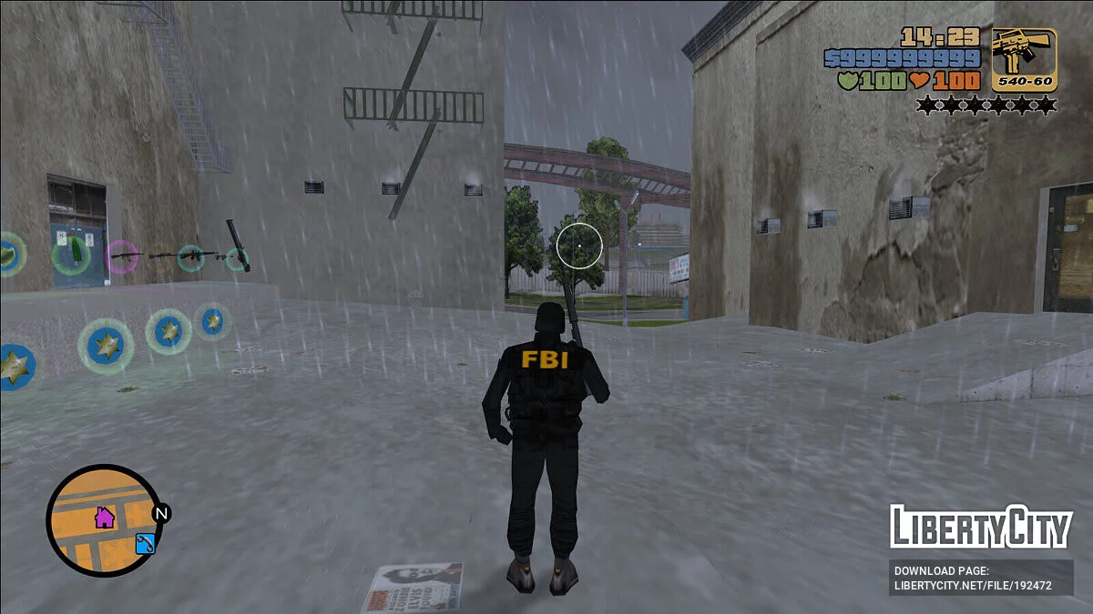 Спецназовец ФБР / GTA 3
