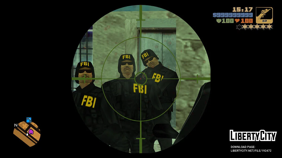 Спецназовец ФБР / GTA 3