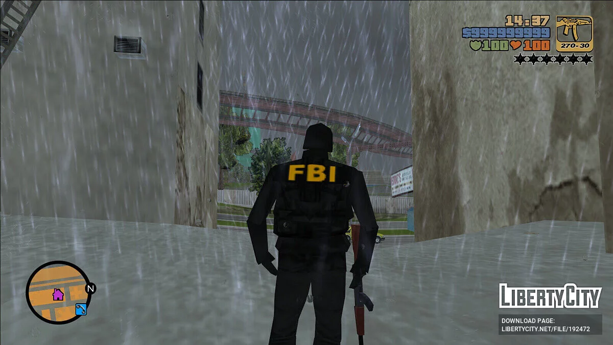 Спецназовец ФБР / GTA 3