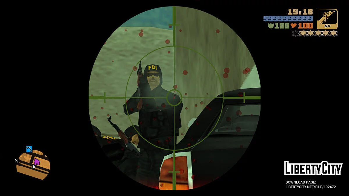 Спецназовец ФБР / GTA 3