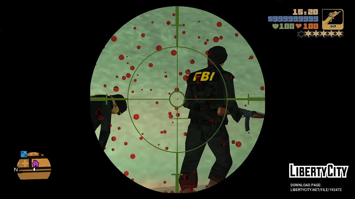 Спецназовец ФБР / GTA 3