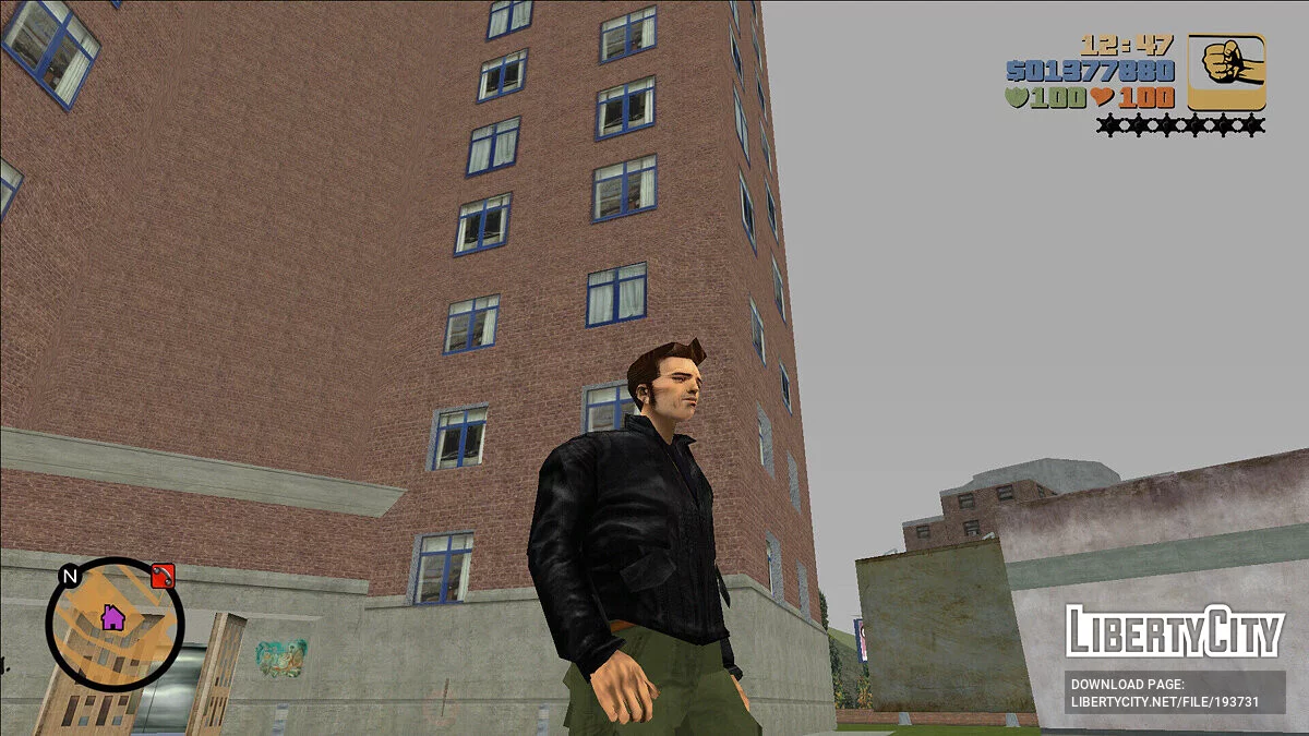 Claude HD Retextured / GTA 3