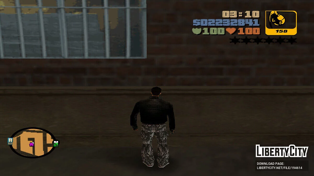 Скин от Dvorak / GTA 3