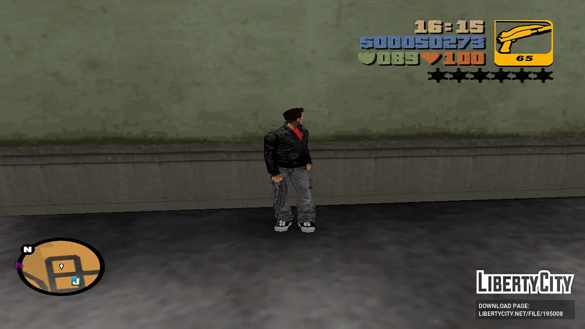 Обновлённый внешний вид Клода / GTA 3