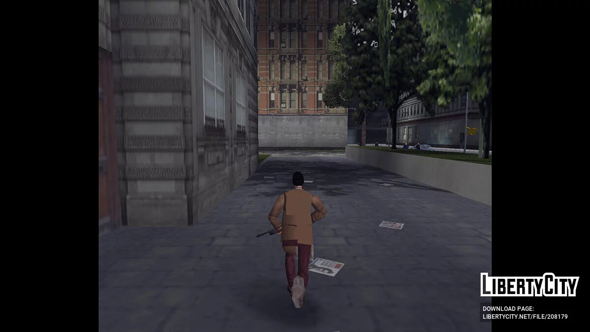Правильная голова продавца из катсцены / GTA 3