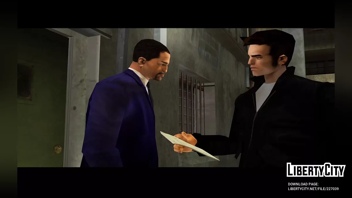 Исправление головы обновленной модели Клода для кинематиков / GTA 3