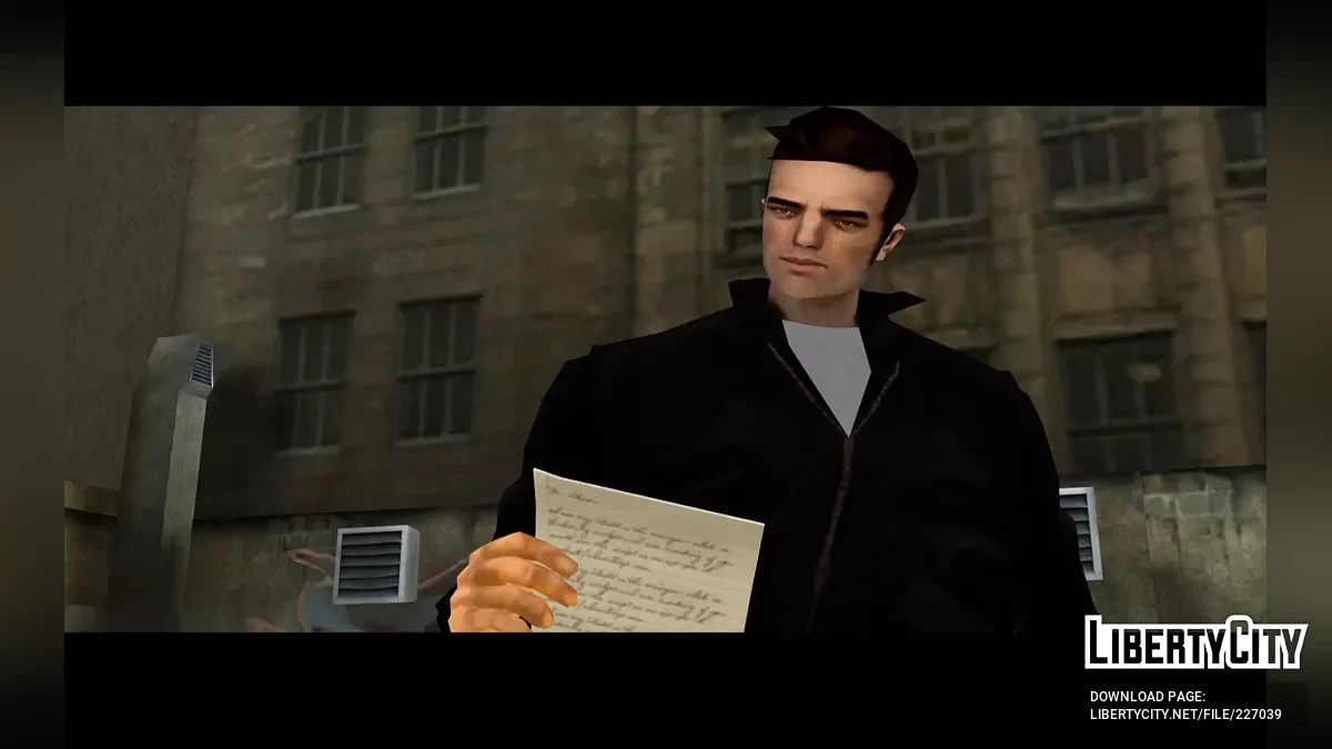 Исправление головы обновленной модели Клода для кинематиков / GTA 3