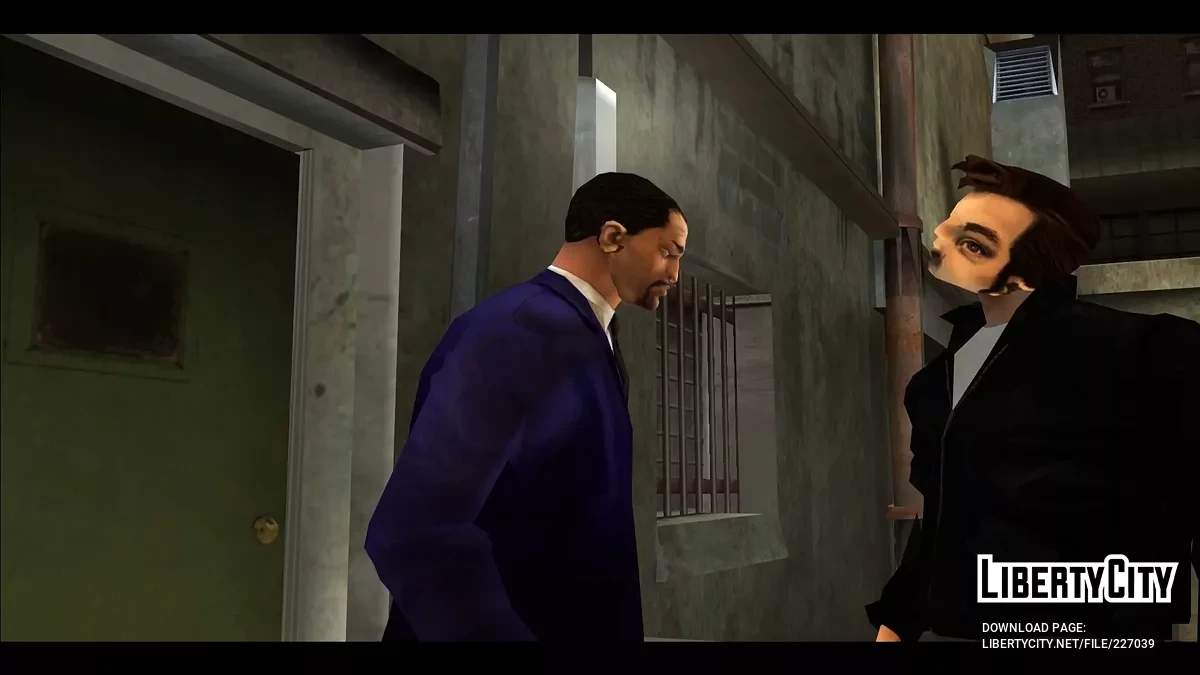 Исправление головы обновленной модели Клода для кинематиков / GTA 3