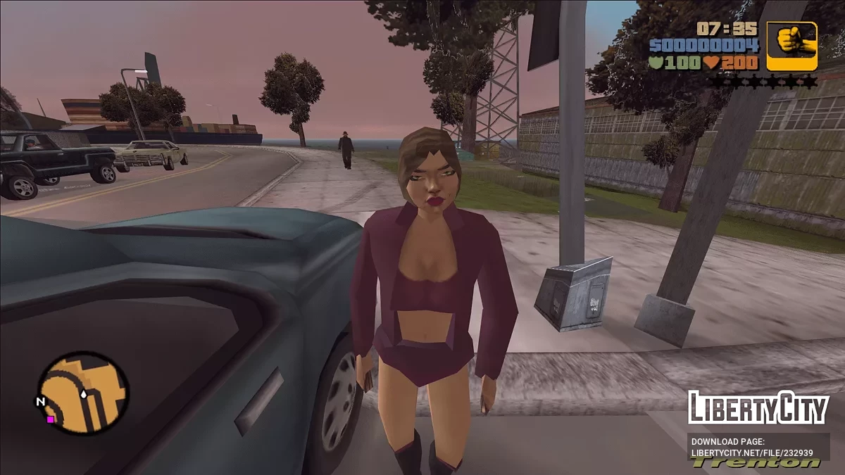 Дизайн Мисти как на артворке / GTA 3