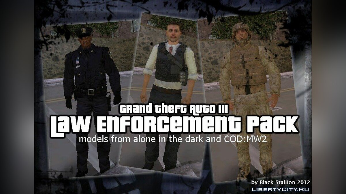 Law Enforcement Pack для GTA 3 - Картинка #1
