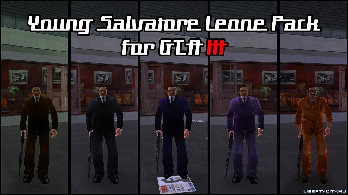 Young Salvatore Leone for GTA 3 - Картинка #1